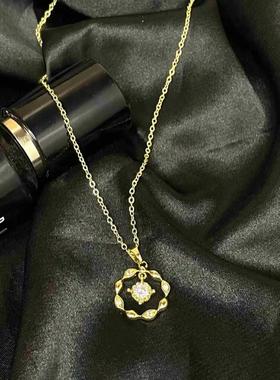 2022新款灵动梅花镶嵌合成锆石