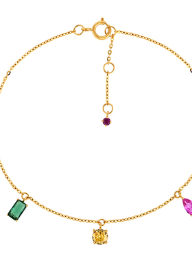 【K金手饰秒杀】一撇一捺14金手链手饰集合高级感