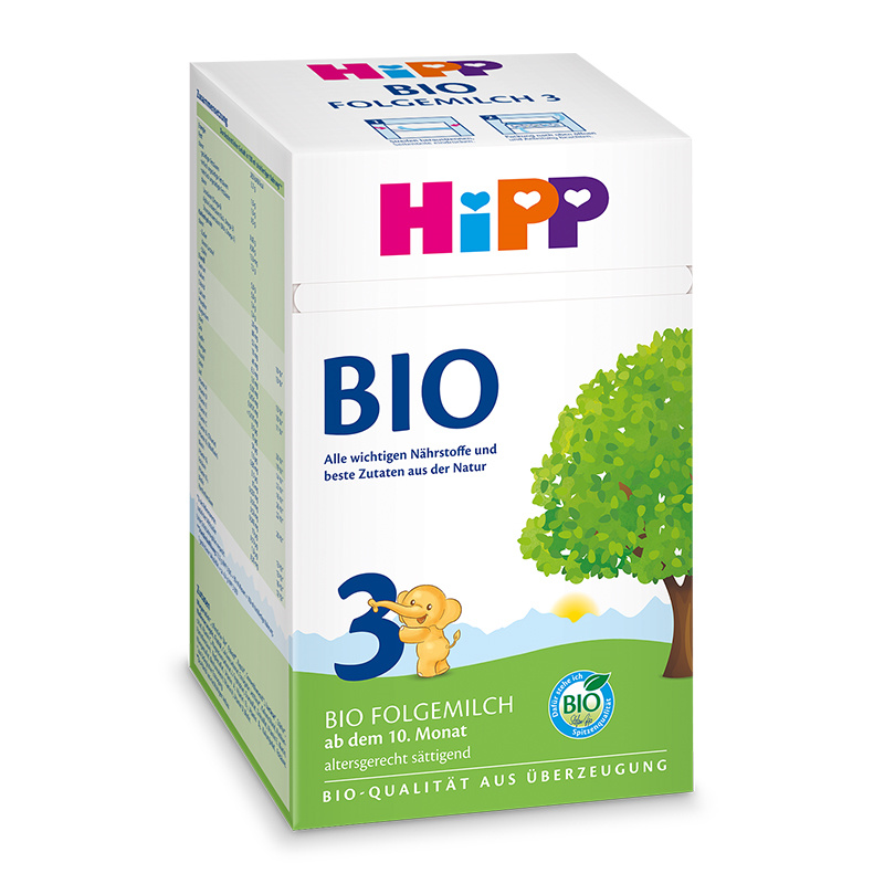 HiPP喜宝德国强化钙铁有机bio婴幼儿配方奶粉3段（10个月-2岁）