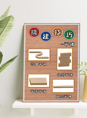 幼儿园积木建构区环创搭建技巧