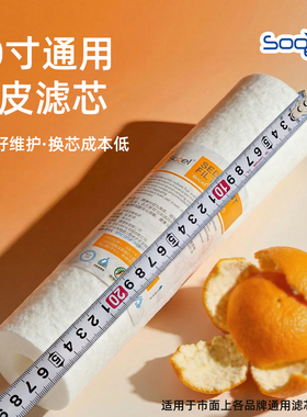 10寸通用滤芯苏尔橘皮pp棉