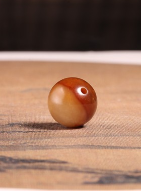 涵玉舍珠子散珠锁骨珠新疆籽料