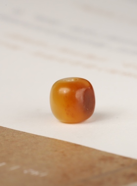 8mm新疆和田玉籽料老型珠手链