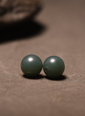 圆珠散珠手串新疆和田玉籽料