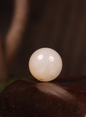 11mm新疆和田玉籽料圆珠手链