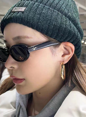 罗约夏日猫眼墨镜女2024新款太阳眼镜高级感防紫外线高级感显脸小