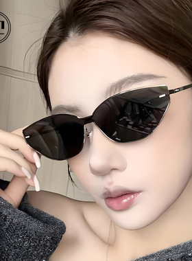 RD2025新款港式老钱风墨镜高级感