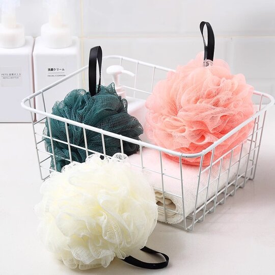 High-end large size bath ball without loose bath ball