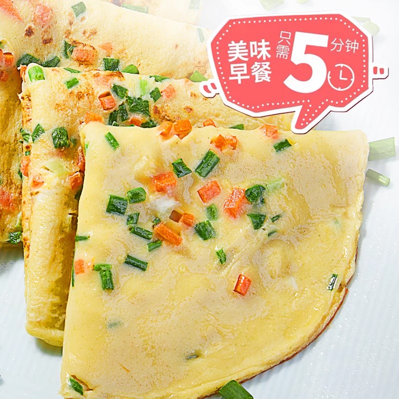 森庄农品煎饼粉儿童早餐家用小包装杂粮蔬菜煎饼果子专用面粉商用-图1