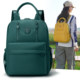 Backpack Women's 2025 New Versatile Student School Bag Lightweight Large Capacity Oxford Cloth Travel Nylon Women's Bag
