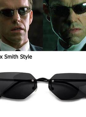 The Matrix Agent Smith Sunglasses 黑客帝国史密斯同款太阳眼镜