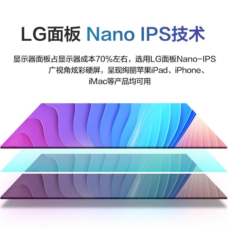 34寸5K显示器超宽LG面板NANO IPS设计师台式电脑带鱼屏Type-C - 图1