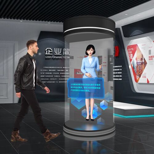 ai数字人All全息仓柜交互舱系统智能语言问答对话互动3D虚拟人 - 图2