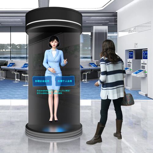 ai数字人All全息仓柜交互舱系统智能语言问答对话互动3D虚拟人 - 图1