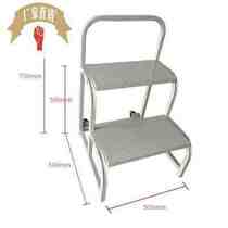 New Double Layer Folding Ascending High Car Supermarket Rational Van Two-step Three-step Warehouse Den High Pick Up Terracter High Ladder Manufacturer