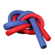 New product B1a flame retardant colored rubber and plastic insulated tube ppr red blue water pipe protective sleeve air conditioning copper pipe insulated red blue oak