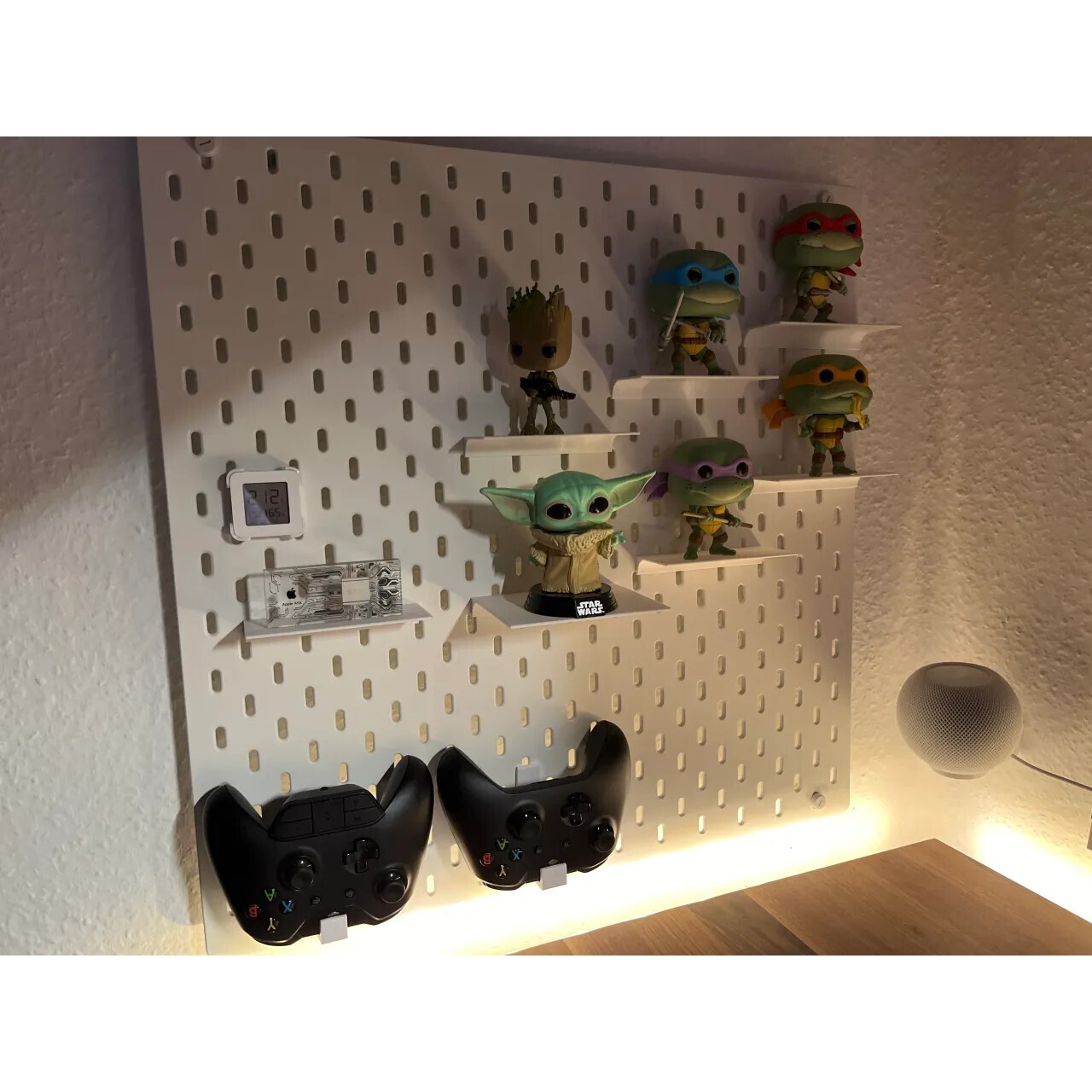 宜家SKADIS 斯考迪斯 宜家洞洞板配件 大号置物平台平板 - 图2