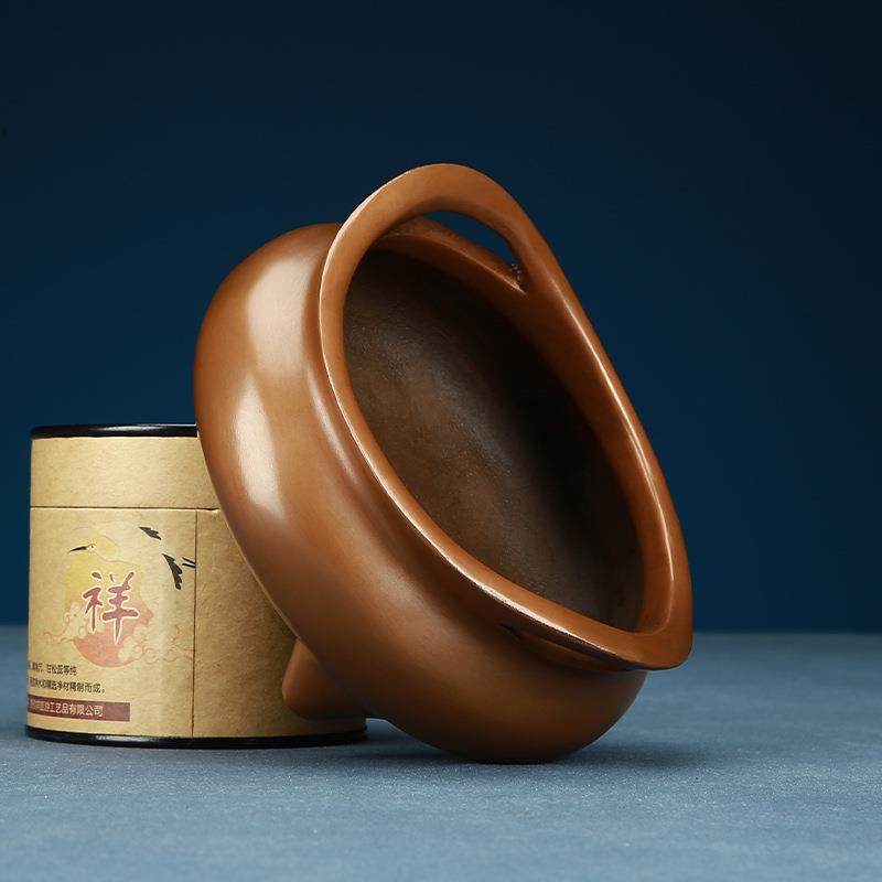 紫铜桥耳香炉仿古大明宣德炉家居办公室香道用品乔耳炉佛堂线香炉,淘宝优惠券,粉丝福利购,淘宝优惠卷