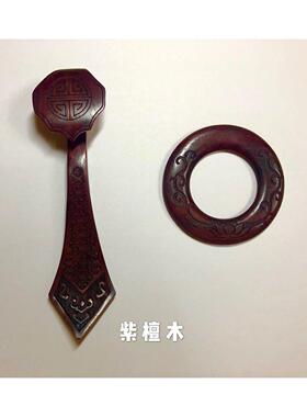 新款金氏苏绣【实木勾环】工艺品袈裟祖衣鸡翅实木红木扣幔衣扣衣