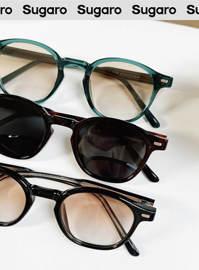 复古时尚太阳镜男女可配近视墨镜