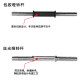 Electroplated dumbbell bar extended universal curved bar