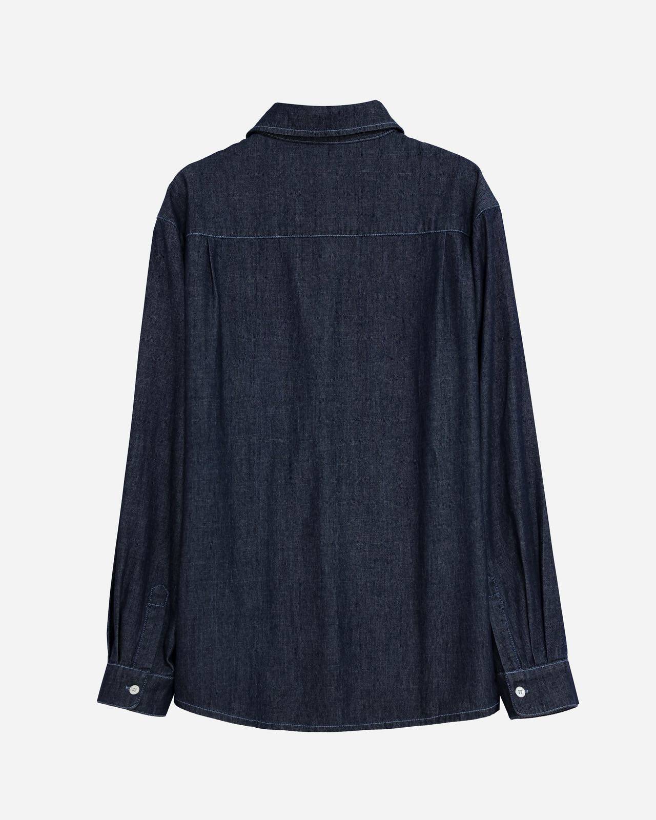 2026新款外贸单全棉牛仔衬衫女长袖宽松休闲百搭上衣BM6001