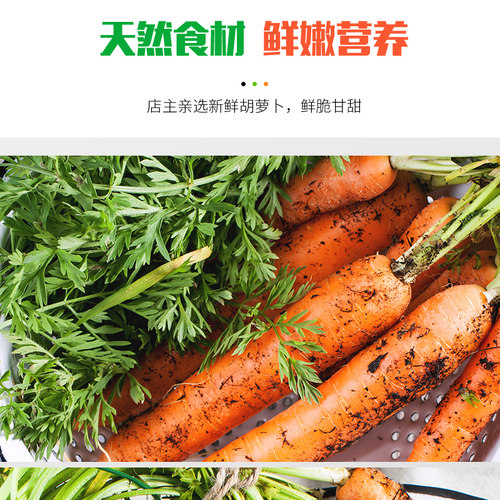 胡萝卜干兔子磨牙零食1斤装兔兔吃的零食营养仓鼠荷兰猪脱水蔬菜 - 图0