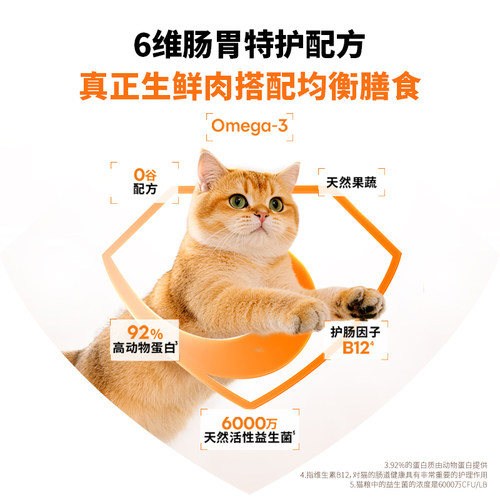Instinct天然百利猫粮高蛋白进口全价无谷生鲜鸡冻干双拼全猫粮 - 图2