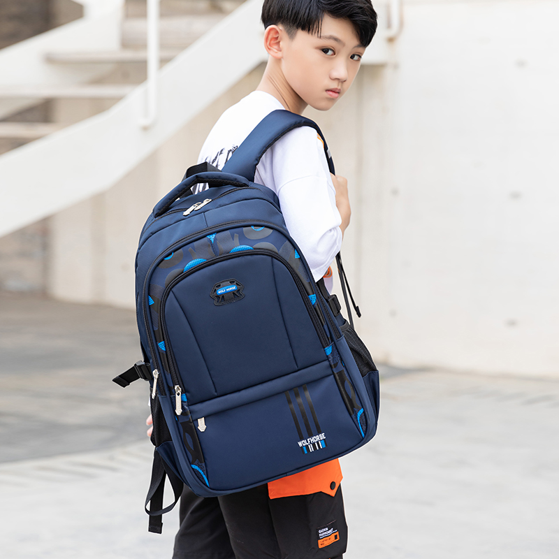 男童三四五六年级小学初中生电脑包 木村泓美箱包双肩背包