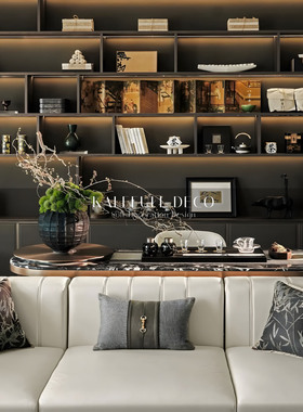 现代样板间茶壶饰品中式