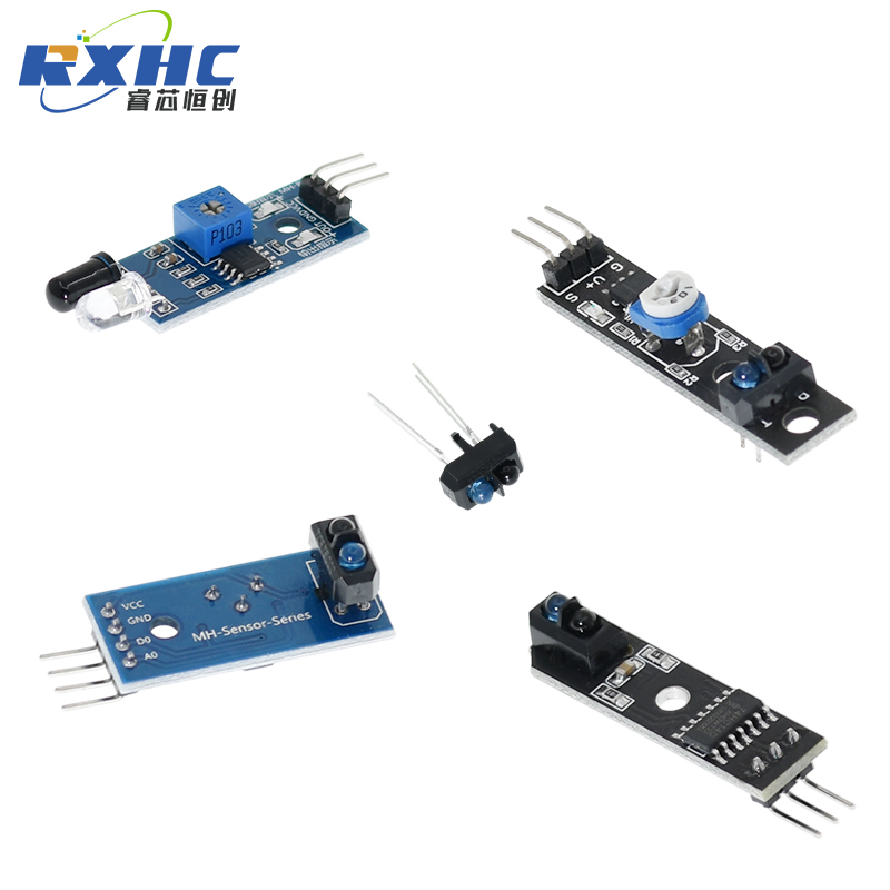 寻迹循迹避障模块TCRT5000红外对管传感器光电开关反射式智能小车-图3