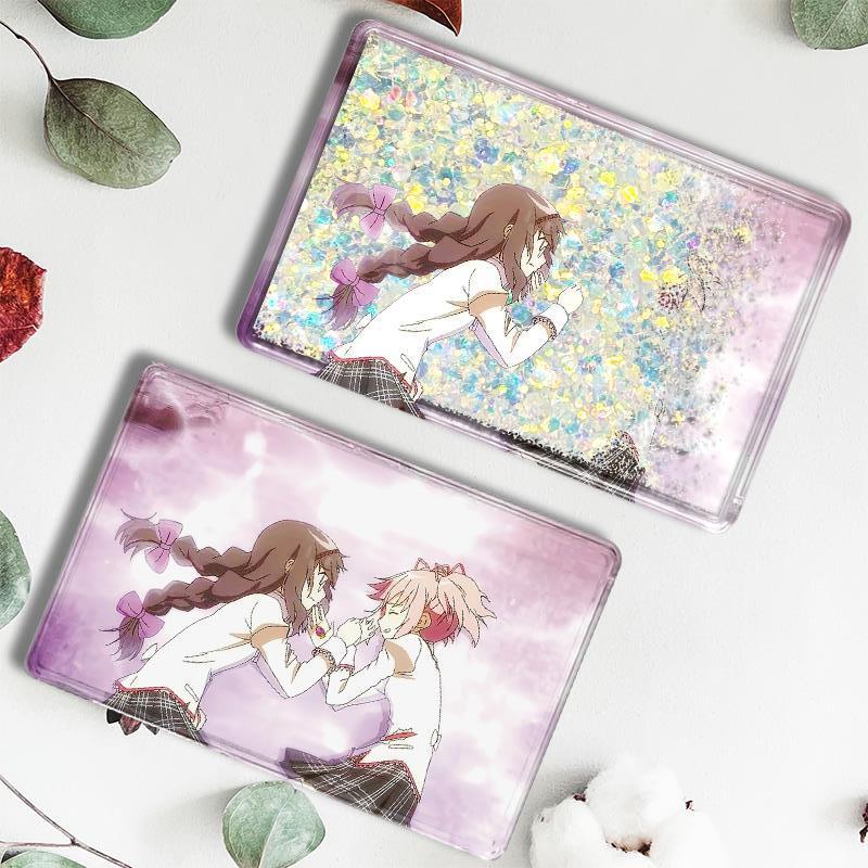 魔法少女小圆鹿目圆晓美焰流麻流麻流沙砖亚克力立牌周边同人谷子 - 图1