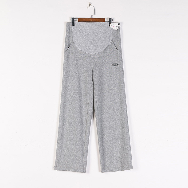 费雪春秋款孕妇运动裤子束脚打底裤 fisherprice爱鹿孕妇灯笼裤