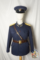 Film and TV props 55 style navy cadre warrant officer jacket cotton lining winter cotton clothes cotton pants