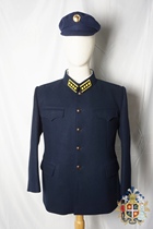 Film and TV props 55 style 58 style upscale Tibetan Qingmai The navy will be a senior official Zhongshan clothing