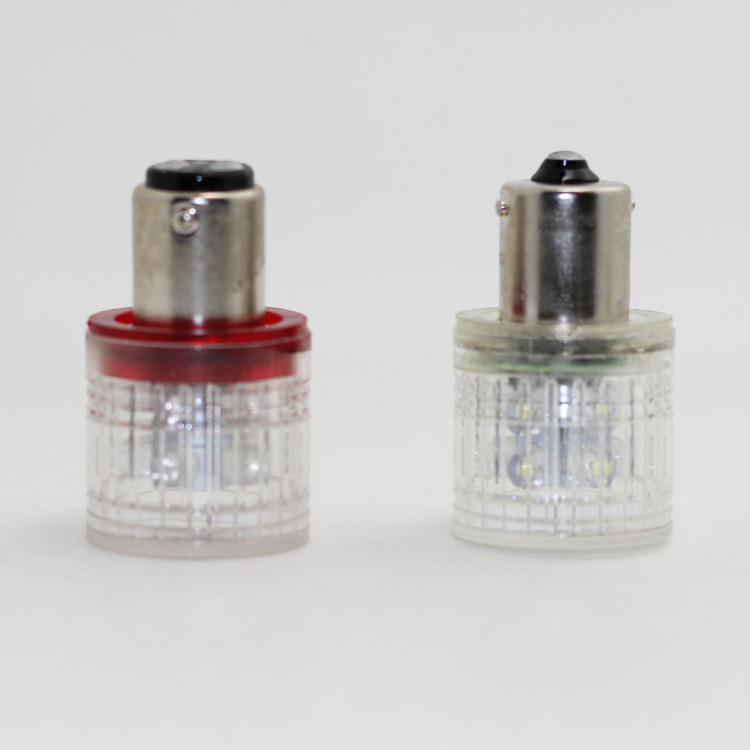B15卡口LED警示灯泡12V24V110V220V单双触点报警信号指示灯红绿,淘宝优惠券,粉丝福利购,淘宝优惠卷