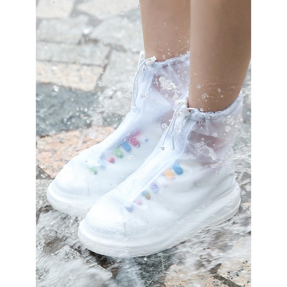 Rain Boots Waterproof Shoe Cover Silicone Unisex Shoes Prote - 图2