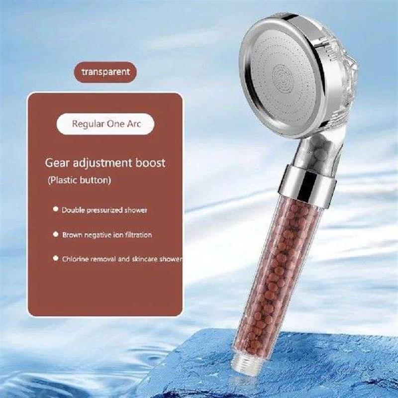 Ionic Filter Shower Head High Pressure Water Saving Shower-图0