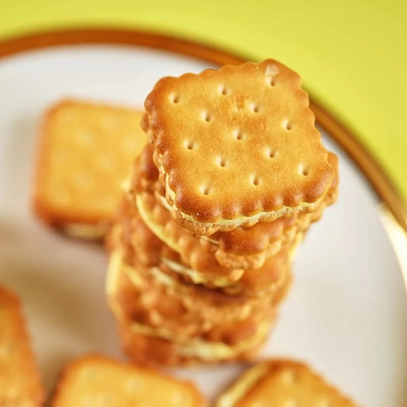 芝士夹心饼干整箱早餐单独小包装咸味零食散装小吃休闲食品旗舰店 - 图2