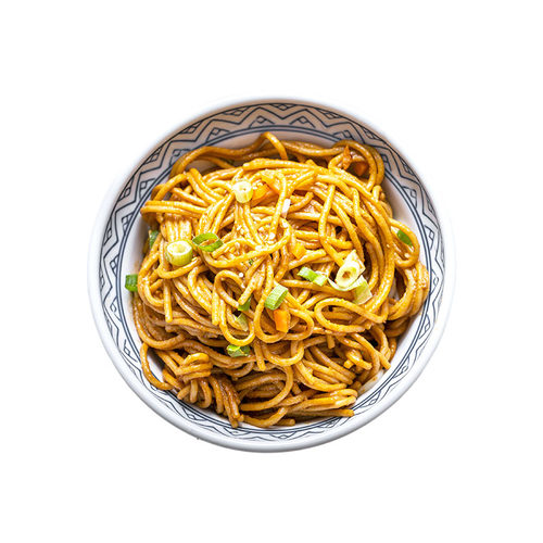 美玉武汉热干面碱面湖北特产含酱料包萝卜丁味独立包装185g*25袋 - 图3