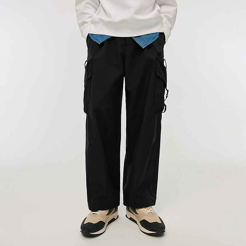 NAVIGARE意大利小帆船美拉德伞兵裤男秋季工装裤宽松休闲裤子,淘宝优惠券,粉丝福利购,淘宝优惠卷