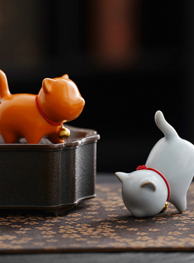 小猫茶玩可爱萌小摆设