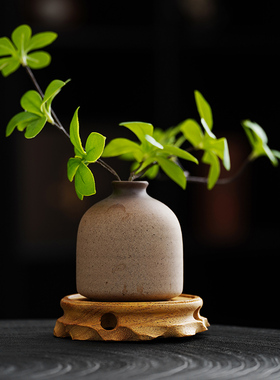 新款青木实木底座倒流香炉