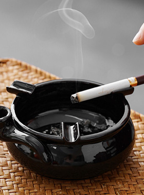 创意烟斗烟灰缸陶瓷潮流时尚