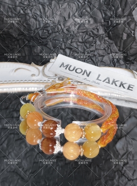 MUON LAKKE/我妻善逸-原创鬼灭之刃印象手绳生日礼物送男友女友