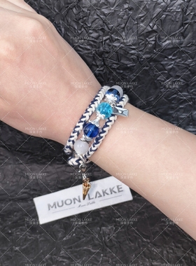 MUON LAKKE/薇尔莉特-原创紫罗兰印象手绳生日礼物送女友闺蜜男友