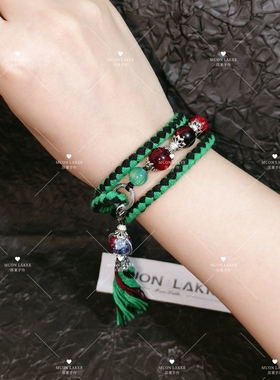 MUON LAKKE/灶门炭治郎-原创鬼灭之刃印象手链生日礼物送男友女友