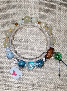 MUON LAKKE/薇尔莉特-原创紫罗兰永恒花园人物印象手链生日礼物