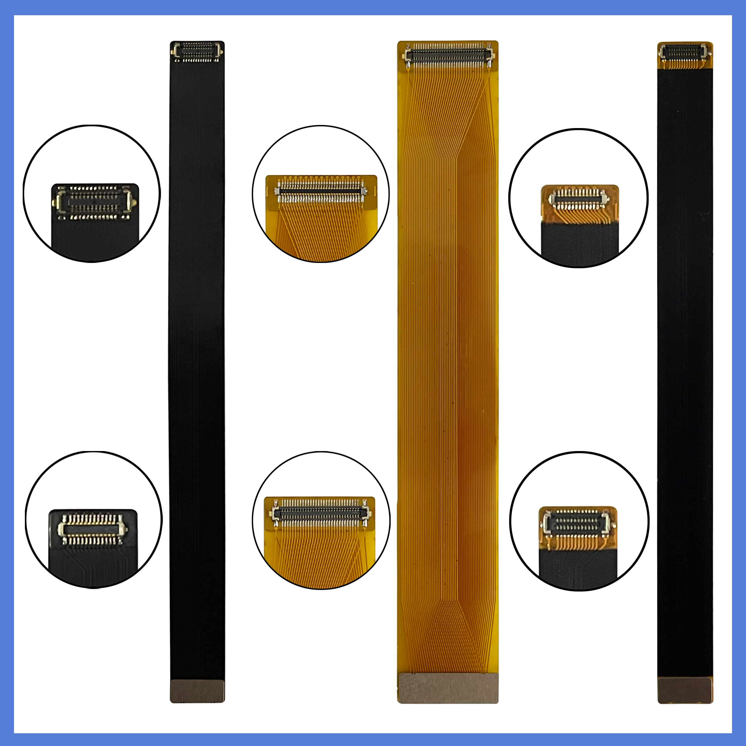 FPC前后置摄像头BTB连接测试软排线适用华为荣耀note10/畅玩20/V8 - 图0