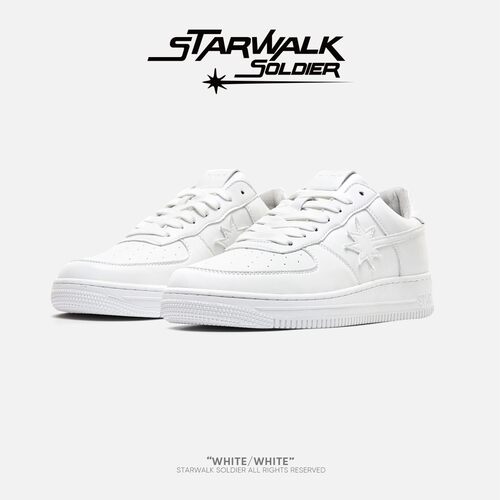 STARWALK SOLDIER流星鞋低帮百搭拼色男女运动休闲小众设计板鞋潮 - 图0